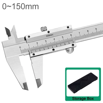 0-150mm Vernier Suportas Metalo Matavimo Įrankis Matavimo Liniuote, Pramoniniai Matavimo Priemonė Priemonė