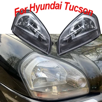 2 VNT Automobilių Priekiniai Kairės ir Dešinės Aišku, priekinis žibintas Priekinis Objektyvo Lęšiai Tinka Hyundai Tucson 2003 m. 2005 m. 2006 m. 2007 m. 2008-2012 m.