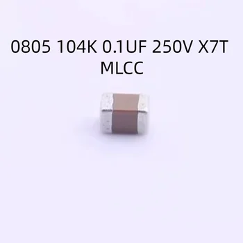 2000PCS/DAUG C2012X7T2E104KT000N Kondensatorius 0805 104K 0.1 UF 250V X7T MLCC