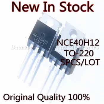 5VNT/DAUG NCE40H12 TO-220 MOS FET chip N-kanalo 40V/120A Sandėlyje