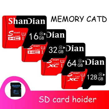 Atminties sd kortele 128 GB atminties kortelė 64 gb Mini SmartSD flash drive 16gb 32 gb memoria TF Kortelė 8gb Telefonas Kūrybinio Verslo dovanos