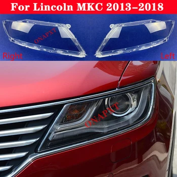Automatinis Šviesos Dangteliai, Lincoln MKC 2013-2018 m. Automobilio Žibintų Padengti Skaidrios Lempos, lempų gaubtų Atveju, Stiklinis Lęšis su Lukštais