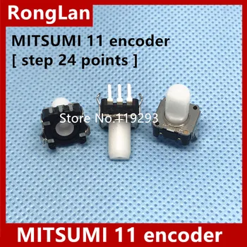 [BELLA]Garso potenciometras encoder Mitsumi MITSUMI 11 encoder [ žingsnį 24 taškai ]--10VNT/DAUG