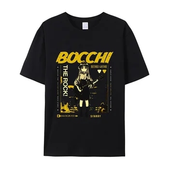 Bocchi Roko Manga cigaretėms sukti marškinėlius moterims grafinis harajuku viršų moteriška y2k drabužiai