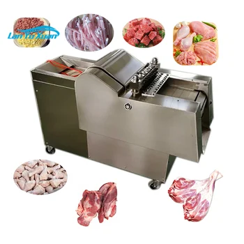 Daugiafunkcinis Prekybos Mėsos Pjaustymo Mašina, Kaulų Cutter Jautienos Mėsos Kubelių Pjovimo Staklės Sušaldyti Vištienos Kubelių Pjovimo Mašina