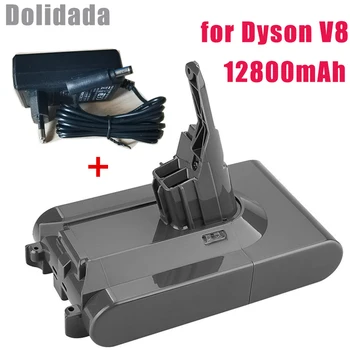 Handheld Vacuum Cleaner Baterija Dyson V8 Absoliutus Purus Gyvūnų Pro Įkrovimo 21.6 V 4800mah/128000mAh Pakeitimo Bateria