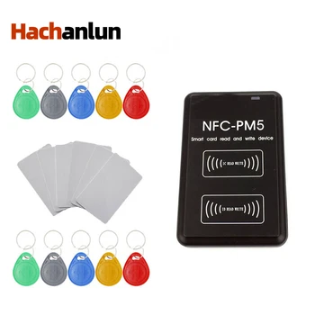 IC/ID popierinės kopijavimo aparatų matricos 13.56 MHZ RDA Reader NFC Visiškai Rašytojas Dekodavimo Funkcija, Smart Kortelės Klavišą Kopijuoklis PM5