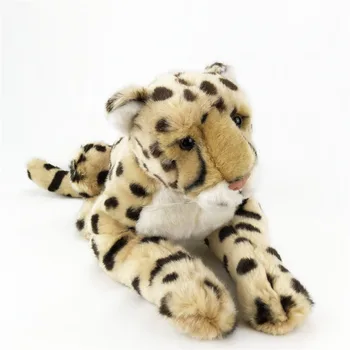 [Juokingi] Zoologijos sode 50cm Modeliavimas Tikroviška Leopard Pliušiniai Žaislai, Minkšti pantera Iškamšos lėlės Gimtadienio, kalėdų Dovanos vaikams