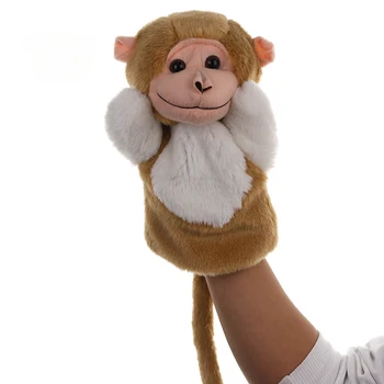Kūdikių Pliušinis Gyvūnų Beždžionių Rankos, Lėlės Animacinių Filmų Pirštų Lėlės Mama Pasakojimo Lėlės
