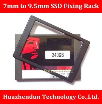 NAUJA siunta 7mm 9,5 mm SSD trinkelėmis 2.5 colių nešiojamojo kompiuterio kietojo standžiojo disko laikiklis tarpinė tvirtinimo stovas
