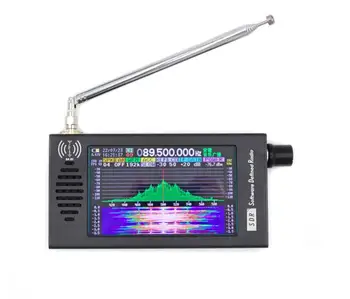 Nešiojamų MW/SW/FM/Oro Juostos Programinė įranga Apibrėžta Radijo SDR Radijo Imtuvas DSP Skaitmeninio Demoduliavimo CW/AM/SSB/FM/WFM + Baterijos
