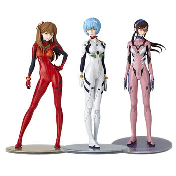 Originalus Japonų Anime Evangelion Veiksmų Skaičius, EVA Ayanami Rei Mari Makinami Garsus Asuka Langley Soryu Vairavimo Kostiumas Žaislai