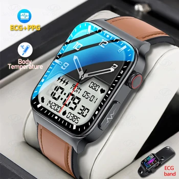 SACOSDING Naujas Kraujo Gliukozės Smart Watch Vyrų EKG Monitorius, kraujospūdžio, Kūno Temperatūros Smartwatch Vyrų Fitneso Tracker 2023