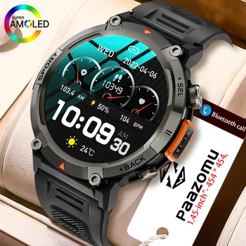 Smart Watch Vyrai Su Žibintuvėlis Lauko Sporto Fitneso Apyrankę Kraujo Spaudimas Laikrodis IP67 atsparus Vandeniui Smartwatch 