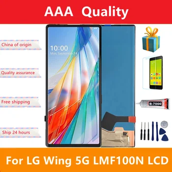 Super AMOLED LCD Ekranas Originalą LG Sparno 5G LCD Ekranas LG Sparno 5G LMF100N LCD Ekranas Touch 