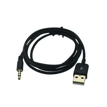 USB 3,5 mm Male Garso Kabelis, USB A, 3-5 Jack AUX Adapteris, Laidas Ausinių Garsiakalbio Desktop PC TV automagnetolos Pagalbinis Garso Linija