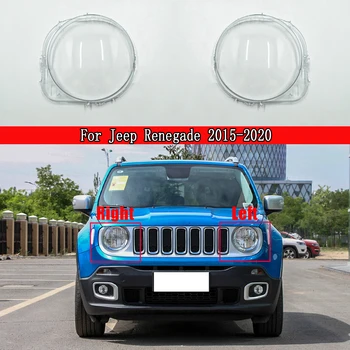 Už Jeep Renegade 2015~2020 Lempos Dangtelis Priekinio Žibinto Korpuso Dangtelį Skaidrus Žibintų Lempų Gaubtų Padengti Objektyvo Stiklas