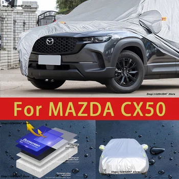 Už Mazda CX50 Lauko Apsaugos Pilnas Automobilių Apima Sniego danga skėtį nuo saulės atspari Vandeniui apsauga nuo dulkių Šildomi Automobilių reikmenys