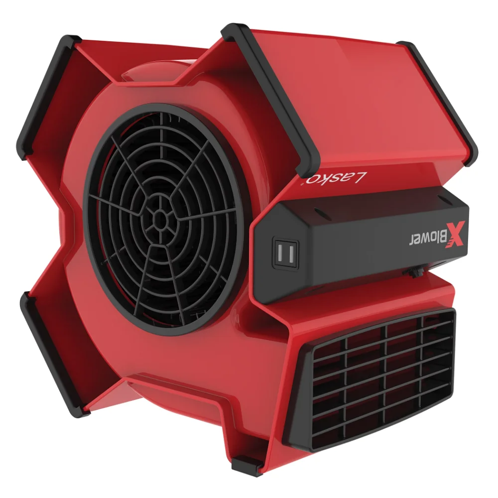 X-Pūtimo Multi-Pozicija Naudingumas Ventiliatorius su USB, X12900, Raudona Mini Oro Kondicionieriaus Aušinimo Ventiliatorius