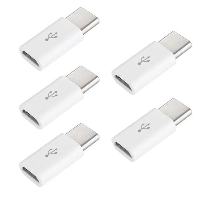 100vnt USB Tipas-C Micro Įkrovimo Konverteris Xiaomi Redmi Pastaba 10S 11S 9S 8T 9T 10T 7 8 9 10 11 Pro Max USB OTG Adapteris